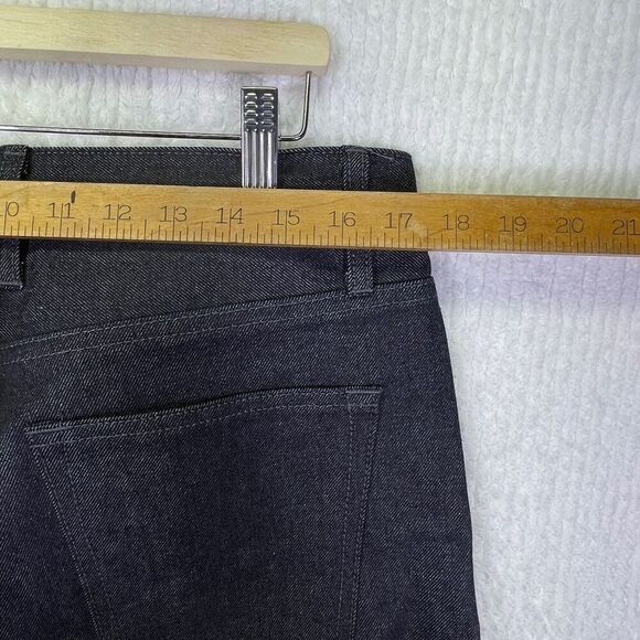 DSTLD Black Stretch Cotton Blend Button Fly Straight Leg Jeans Size 33x32 - Picture 6 of 12